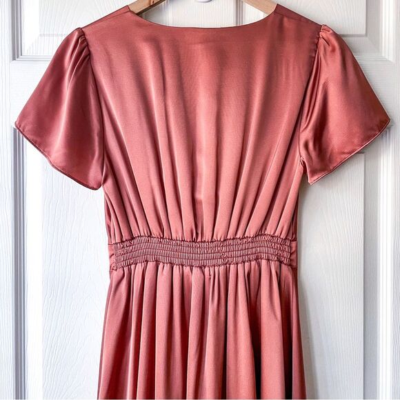 Baltic Born satin midi dress. - Picture 10 of 14